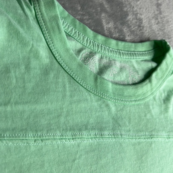 NWOT Big Bud Press Jr. Varsity Tee Mint Green Size Petite - Picture 3 of 8